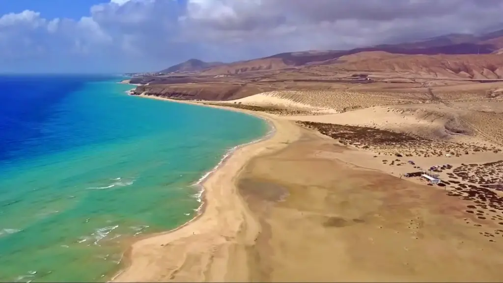 playa de Sotavento en Fuerteventura